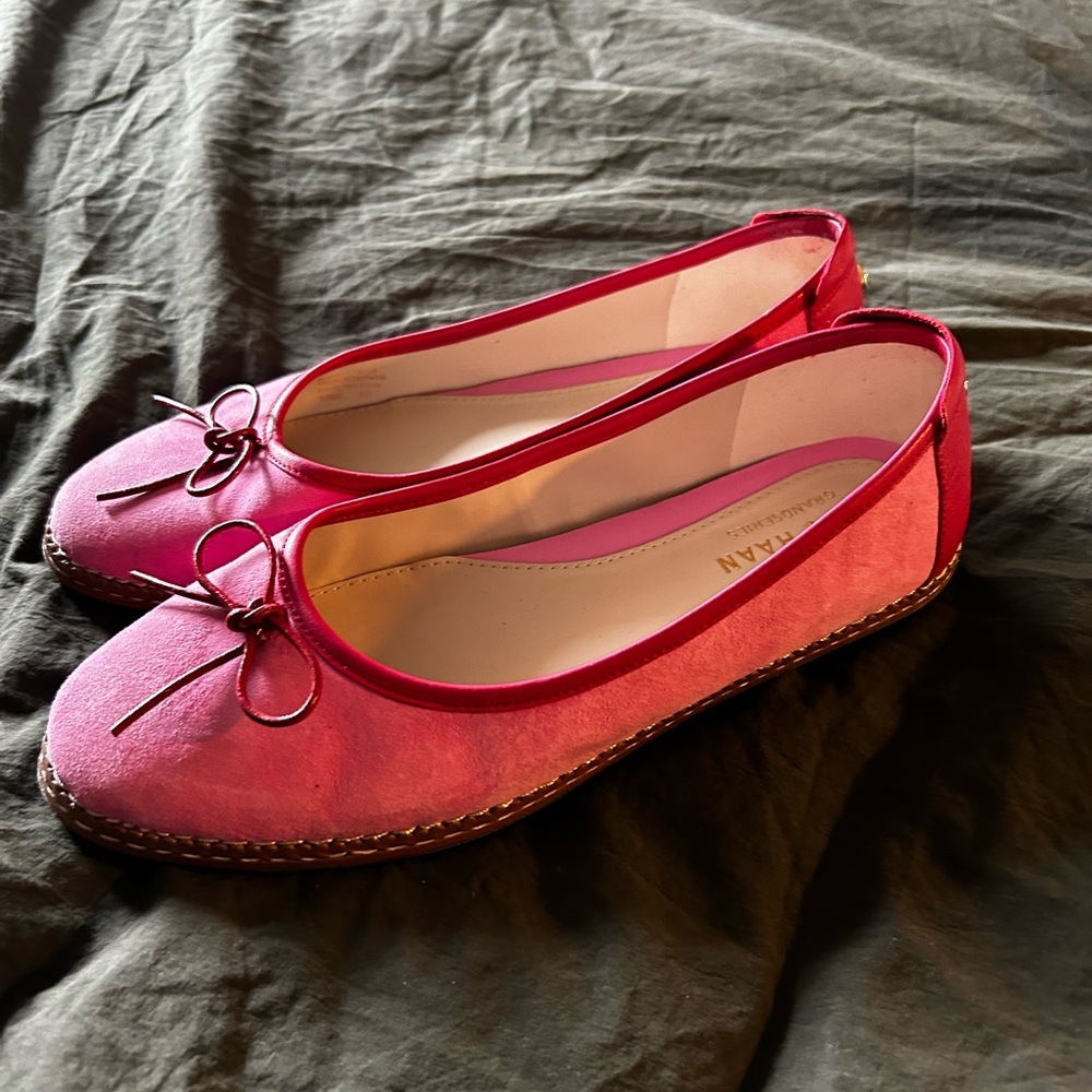 Pink Cole Haan flats